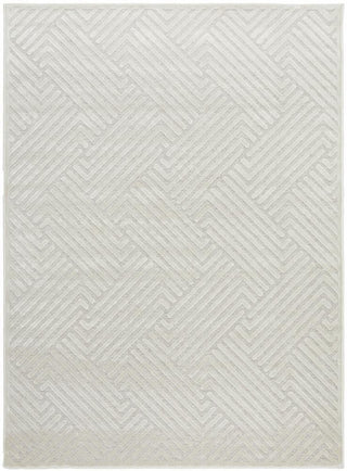 RUG CULTURE RUGS Cindy Natural White Geometric Rug