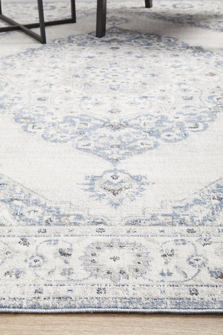 RUG CULTURE RUGS Clara Blue Transitional Rug