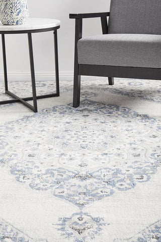 RUG CULTURE RUGS Clara Blue Transitional Rug