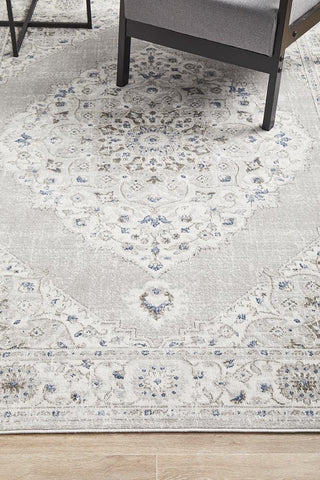 RUG CULTURE RUGS Clara Silver Transitional Rug