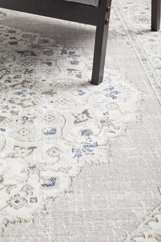 RUG CULTURE RUGS Clara Silver Transitional Rug