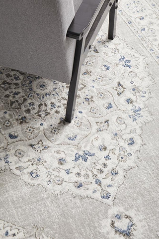 RUG CULTURE RUGS Clara Silver Transitional Rug