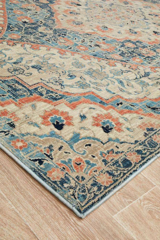 Rug Culture RUGS Dalila Blue Traditional Rug