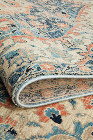 Rug Culture RUGS Dalila Blue Traditional Rug