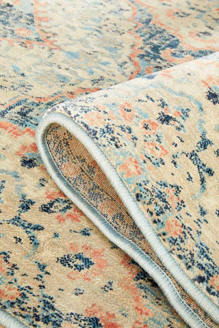 Rug Culture RUGS Dalila Blue Traditional Runner Rug