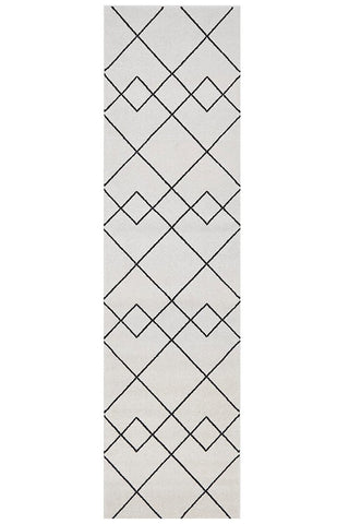 RUG CULTURE RUGS Diego Geometric Runner