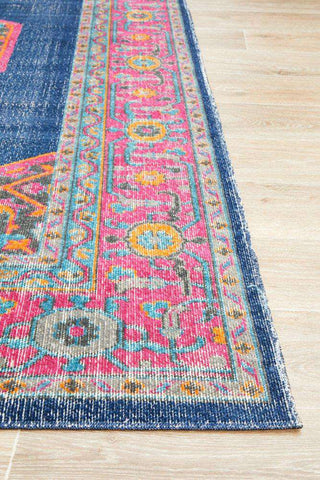 Rug Culture RUGS Edessa Navy Transitional Rug