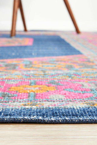 Rug Culture RUGS Edessa Navy Transitional Rug