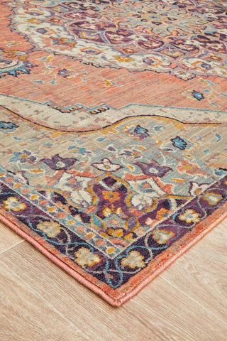 Rug Culture RUGS Edrica Terracotta Traditional Rug