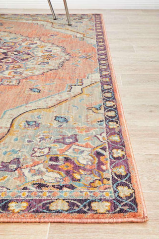 Rug Culture RUGS Edrica Terracotta Traditional Rug