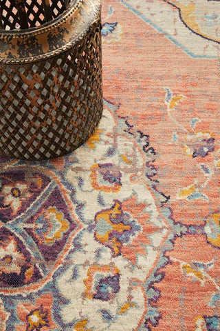 Rug Culture RUGS Edrica Terracotta Traditional Rug