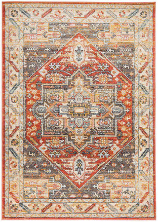 Rug Culture RUGS Elmas Terracotta Tribal Rug