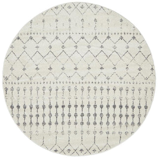 Rug Culture RUGS Elsa Transitional Trellis Round Rug