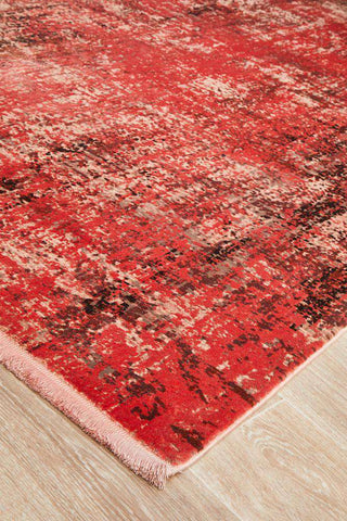 Rug Culture RUGS Emel Coral Bamboo Silk Rug