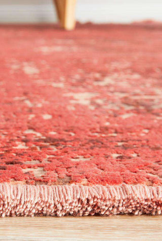 Rug Culture RUGS Emel Coral Bamboo Silk Rug