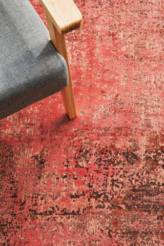 Rug Culture RUGS Emel Coral Bamboo Silk Rug