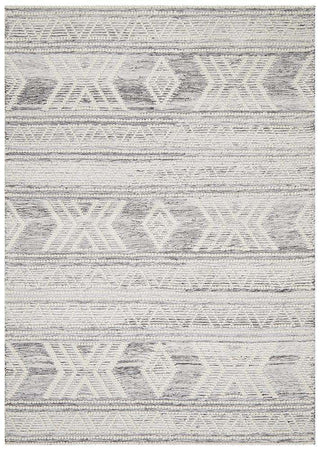 Rug Culture RUGS Esha Grey Tribal Wool Rug