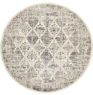 Rug Culture RUGS Esra Grey Transitional Round Rug