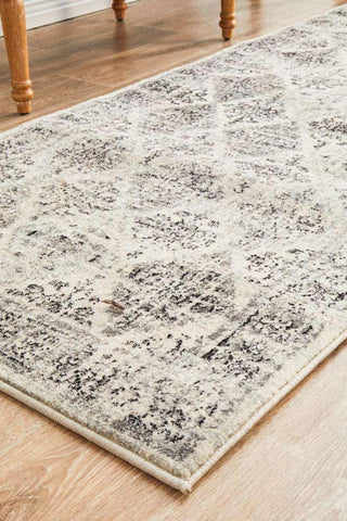 Rug Culture RUGS Esra Grey Transitional Runner Rug