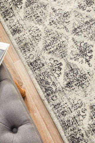 Rug Culture RUGS Esra Grey Transitional Runner Rug