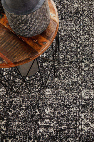 Rug Culture RUGS Estella Charcoal Transitional Runner Rug