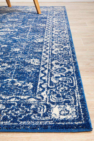 Rug Culture RUGS Estella Navy Transitional Rug