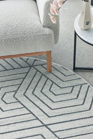 RUG CULTURE RUGS Esther Modern Round Rug