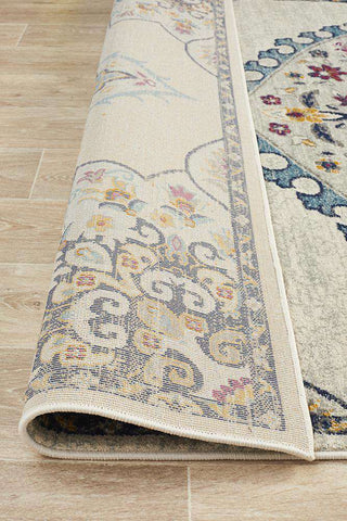 Rug Culture RUGS Farrar Beige Medallion Rug