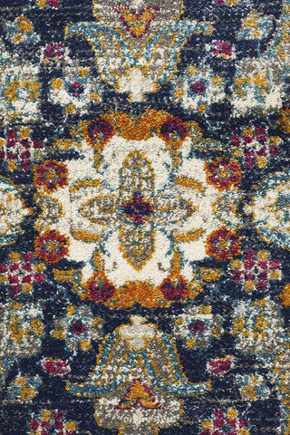 Rug Culture RUGS Farrar Blue Medallion Rug