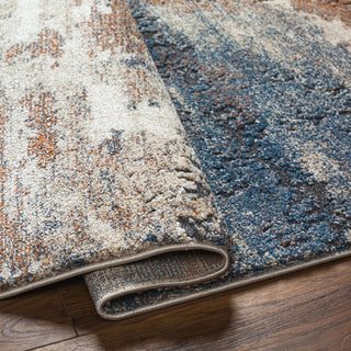 RUG CULTURE RUGS Formation Beige & Blue Rug