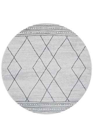 RUG CULTURE Rugs Gina Geometric Round Rug