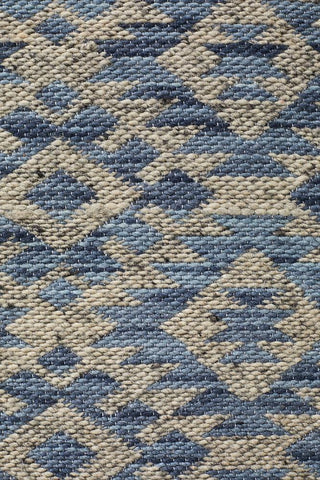 Rug Culture RUGS Harvey Blue Tribal Rug