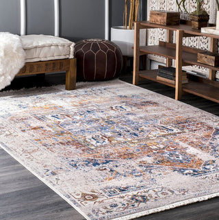 RUG CULTURE RUGS Heriz Ivory Traditional Rug