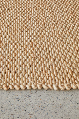 RUG CULTURE RUGS Hive Natural Jute Rug