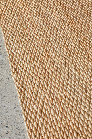 RUG CULTURE RUGS Hive Natural Jute Rug