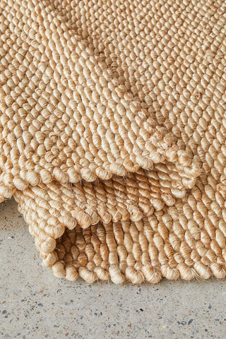 RUG CULTURE RUGS Hive Natural Jute Rug