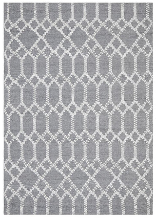 Rug Culture RUGS Hudson Blue Tribal Trellis Rug