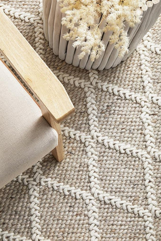 RUG CULTURE RUGS Huxley Natural Wool Blend Rug