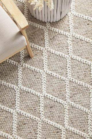 RUG CULTURE RUGS Huxley Natural Wool Blend Rug