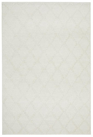 RUG CULTURE RUGS Huxley White Wool Blend Rug