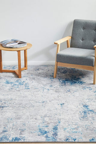 RUG CULTURE RUGS Illusions Blue Rug