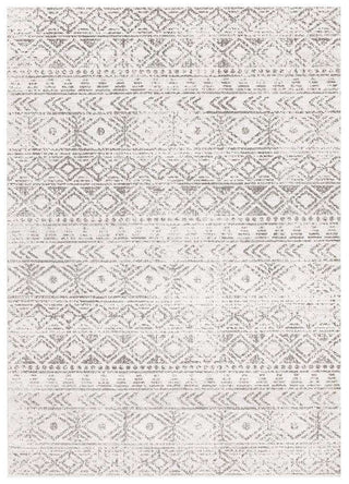 Rug Culture Rugs Ismail White Grey Tribal Diamond Rug