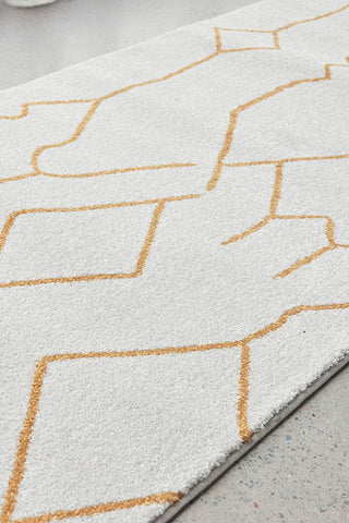 RUG CULTURE Rugs Ivy Gold Modern Runner