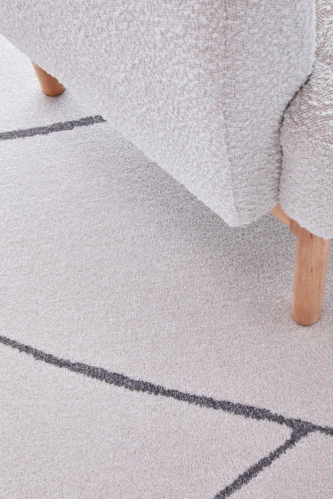 RUG CULTURE Rugs Ivy Grey Modern Rug