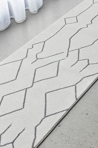 RUG CULTURE Rugs Ivy Grey Modern Runner