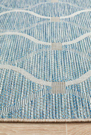 RUG CULTURE RUGS Kavala Outdoor Rug - Blue