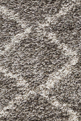 Rug Culture RUGS Kenza Grey Fringed Runner (Discontinued)