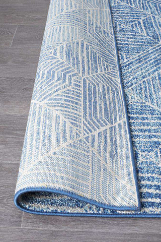 Rug Culture RUGS Kenza Navy Tribal Rug