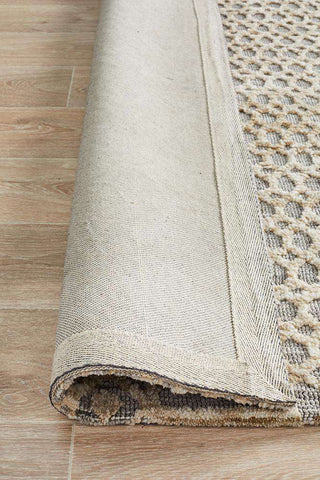 Rug Culture RUGS Kerala Tribal Rug - Natural Grey