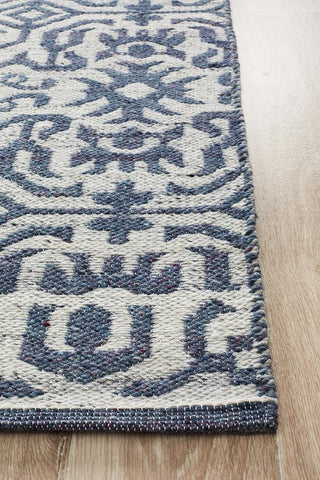 Rug Culture RUGS Kian Navy Tribal Rug